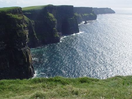 The Cliffs of Moher Co. Clare .. next stop America