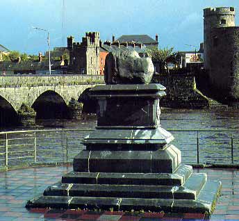 Treaty Stone in Limerick today