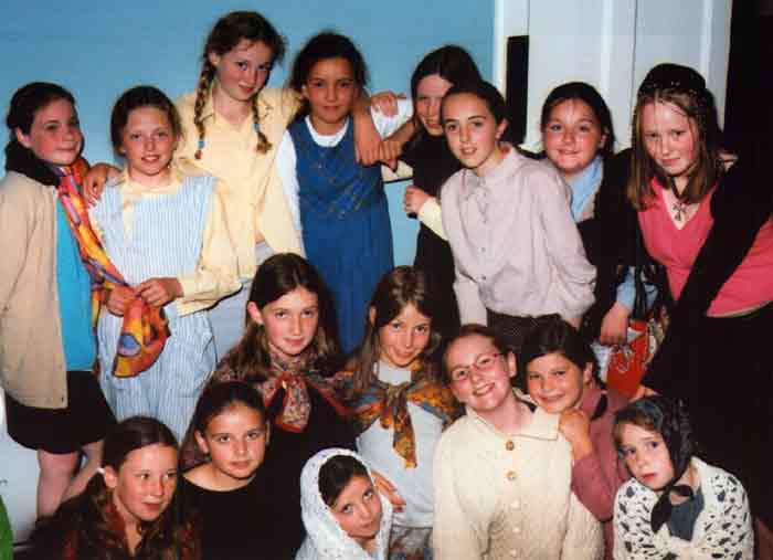 Some of the cast of 'Two Towns'