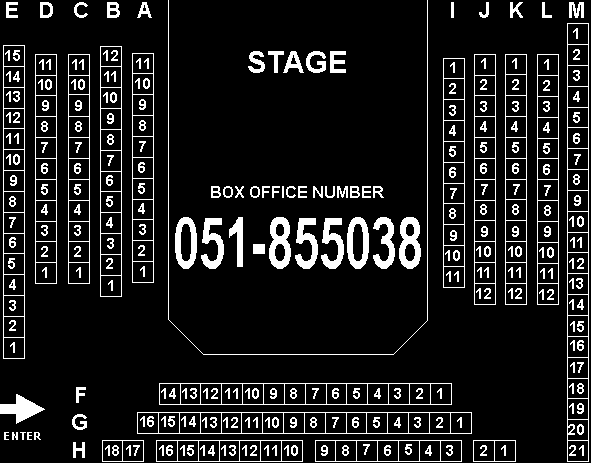 Seating Plan --- ring 051-855038