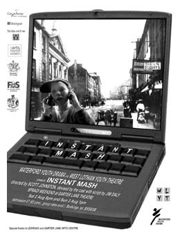 Poster for 'Instant Mash' by ER
