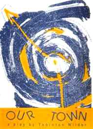 Programme cover for 'Our Town'