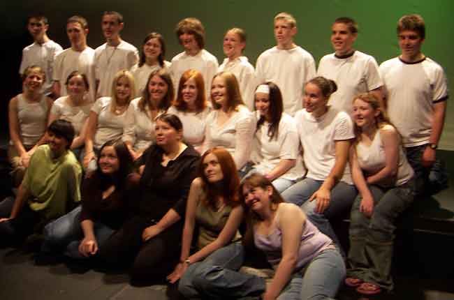 Cast of 'Snap'd', photo by John Power