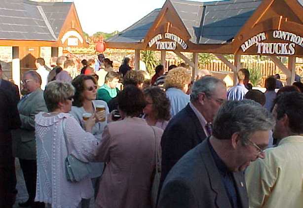 Part of the large crowd attending the official opening of Tralee's AquaGolf facility at the AquaDome on Tuesday, 30th May
