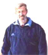 In charge of the replica famine ship,
Captain Mike Forwood