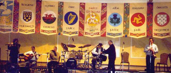 Na Casadaigh from Ireland performing in the Brandon Conference Centre on Friday 28th April at the Pan Celtic Millennium Gala Concert.