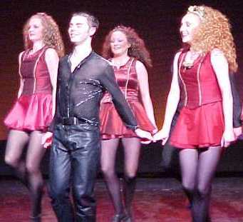 To Dance On The Moon -
the new Irish Dance Spectacular, 
launching this year's Festival on Friday night