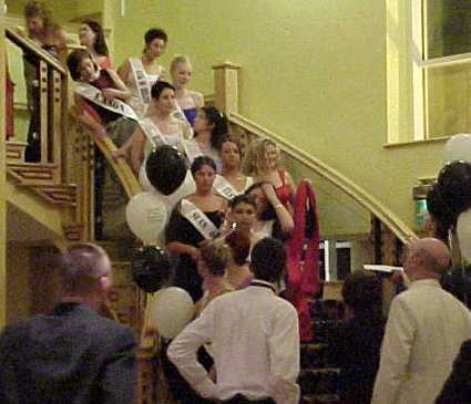 Some of the anxious Kerry Rose contestants pictured minutes before the winner was announced on Saturday night, 20th May