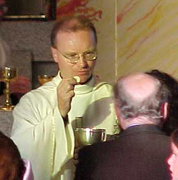 Fr. Liam Lovell celebrating his first Mass in St. Brendan's Church on Monday 10th July.