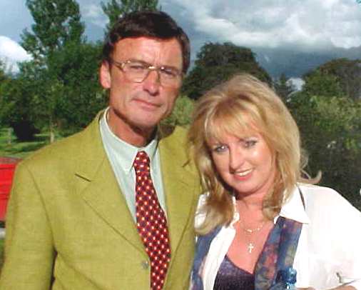 Michael Donovan and Rebecca Storm at the Town Park Extravaganza on Sunday 20th August