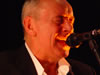 Don Baker, Irish blues harp maestro, musician and actor playing the blues