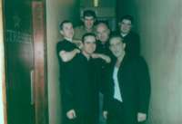 Peel pictured here with manager Kevin O'Brien