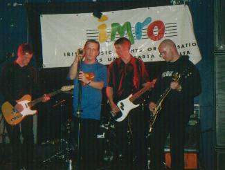 Peel representing Ireland as part of The IMRO ( Irish Music Rights Organisation ) showcase over in London 