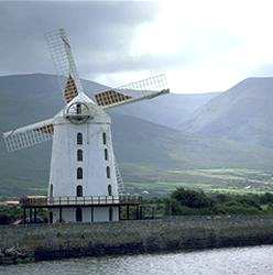 The restored Blennerville Windmill