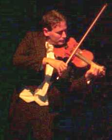 Tralee violinist, Kenneth Rice, performing works by
 Fritz Kreisler in Siamsa Tíre on Sunday 3rd September