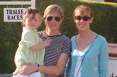 Enjoying Tralee Festival Races on Thursday 24th August were Laura Lowney and her mother, Noelle with Angela Carroll, Oakpark, Tralee