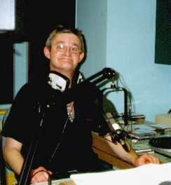 DJ Pat Cunnane presenting his first 'Outer Limits' programme on R2K on Friday