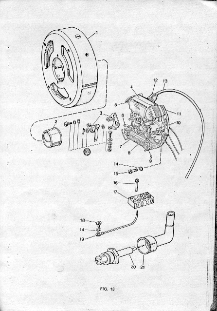 Click on the diagram for a list of corresponding spare part names and numbers