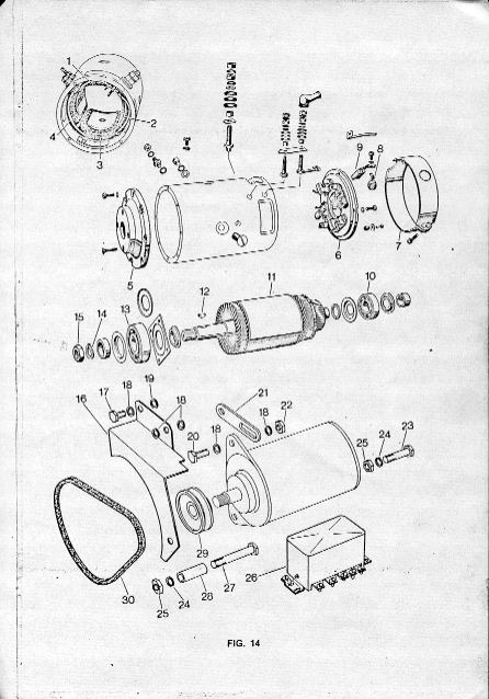 Click on the diagram for a list of corresponding spare part names and numbers