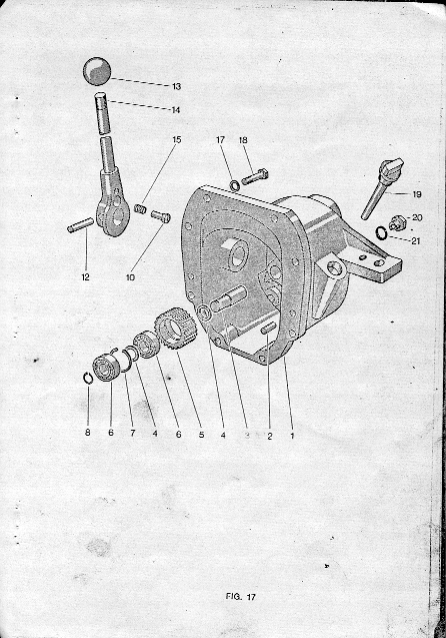 Click on the diagram for a list of corresponding spare part names and numbers