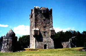 16th. Century Aughnanure Castle, on the outskirts of Oughterard Village, in the heart of Connemara