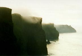 The imposing Cliffs of Moher on the rugged west coast of Ireland