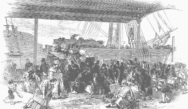 Embarkation -  Illustrated London News